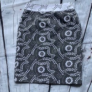 Banana Republic pencil skirt size 00 petite